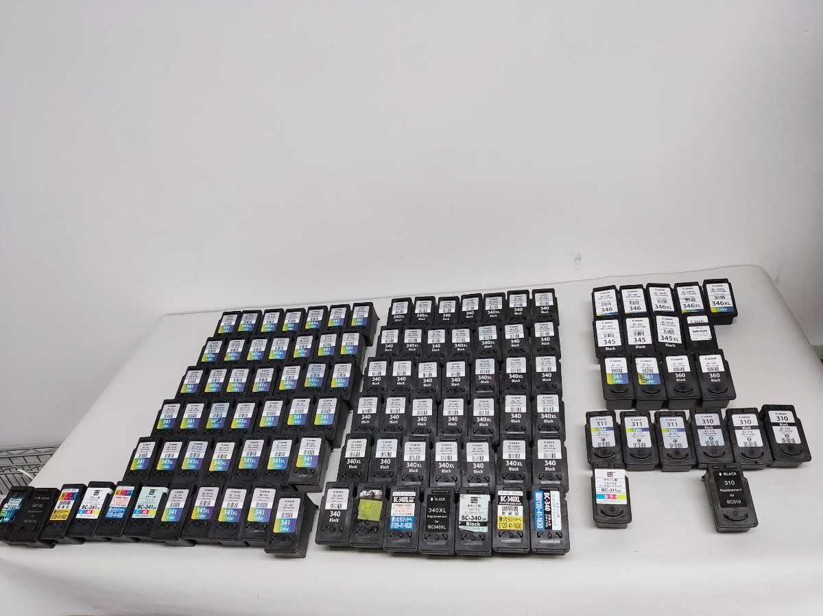 Canon 純正 FINE インクカートリッジ 互換含む BC-341 BC-340 BC-346 BC-345 BC-361 BC-360 BC-311 BC-310