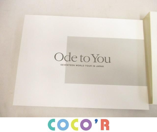 同梱可】中古品 韓流 SEVENTEEN WORLD TOUR 'ODE TO YOU' IN JAPAN DVD