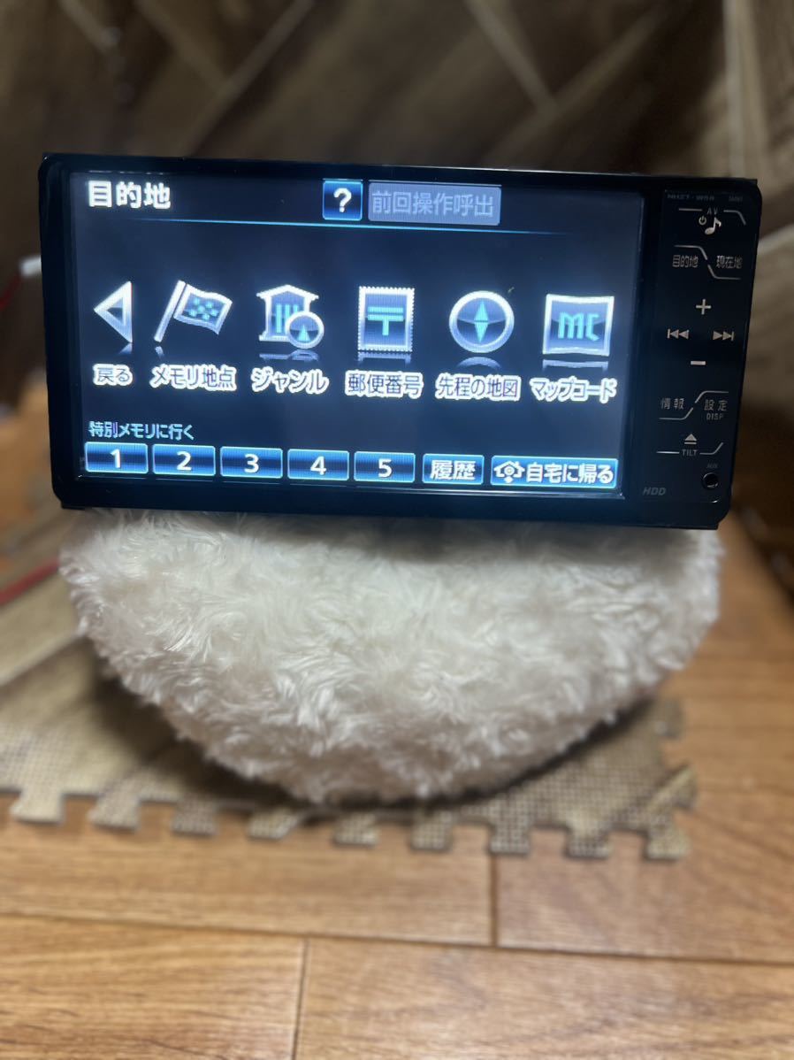 即決☆トヨタ 純正 HDDナビ カーナビ ナビ NHZT-W58 DVD CD TV SD AUX