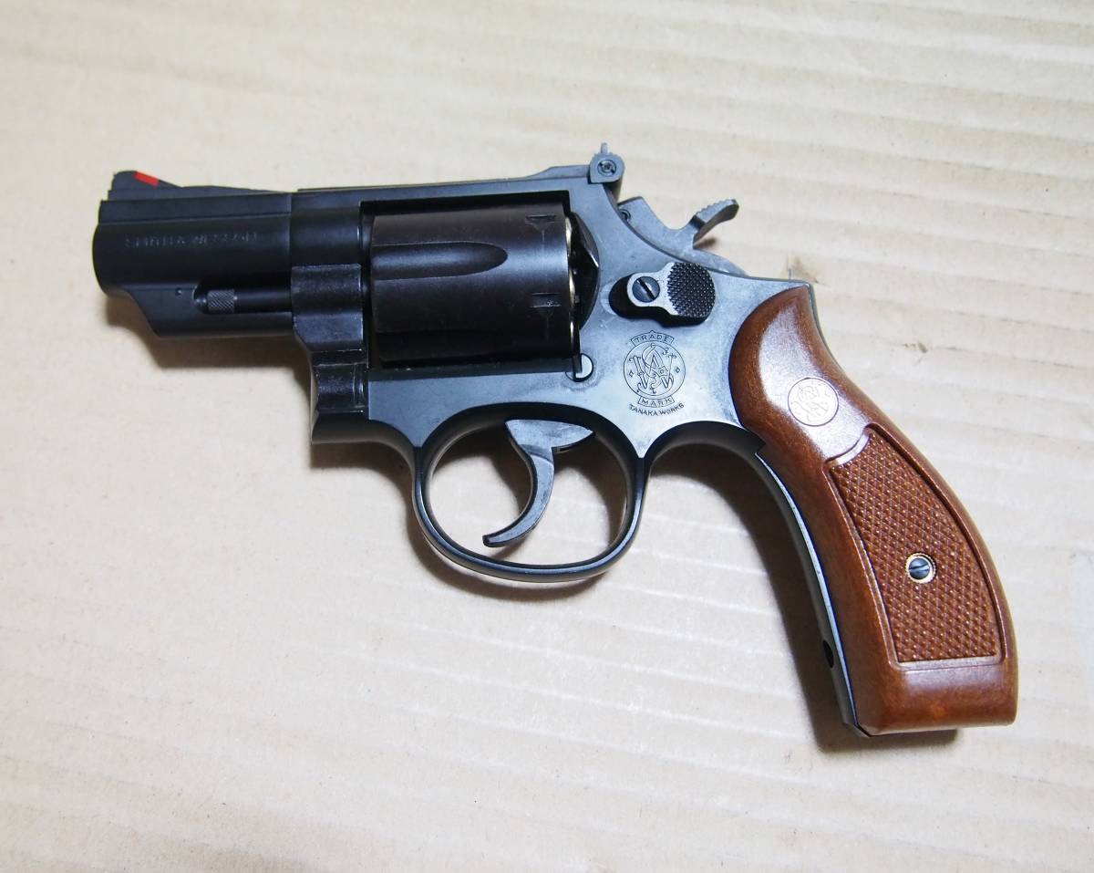 TANAKAタナカ S＆W 357 マグナム ガスガン 中古難有ジャンク品 タナカ