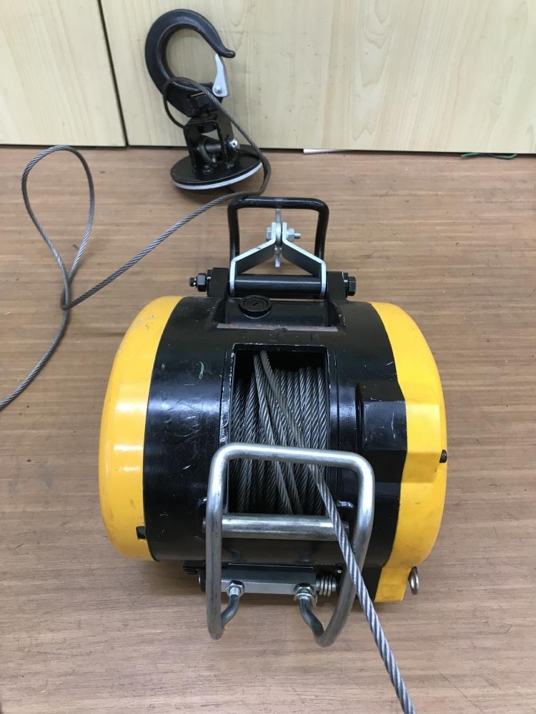 012◇ジャンク品◇RYOBI リョービ 電動ウィンチ WI-125 ※不動品 【説明欄