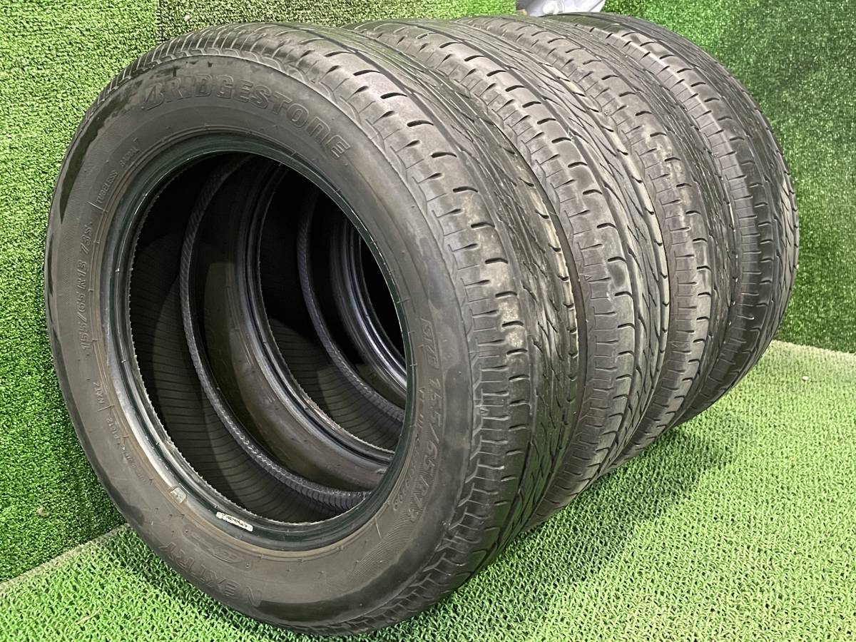 函館発☆最落なし!【ブリヂストン☆13インチ】BS☆NEXTRY ECOPIa 155/65R13 2020年製