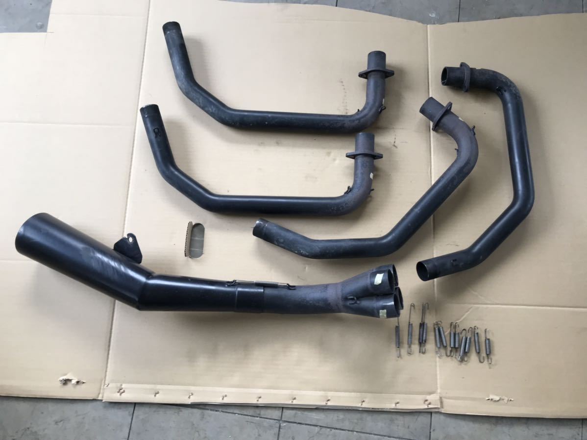 当時物？ フル差し込み式集合管 Z750FXで使用 z750fx FX-1 z1000mk2 z1 