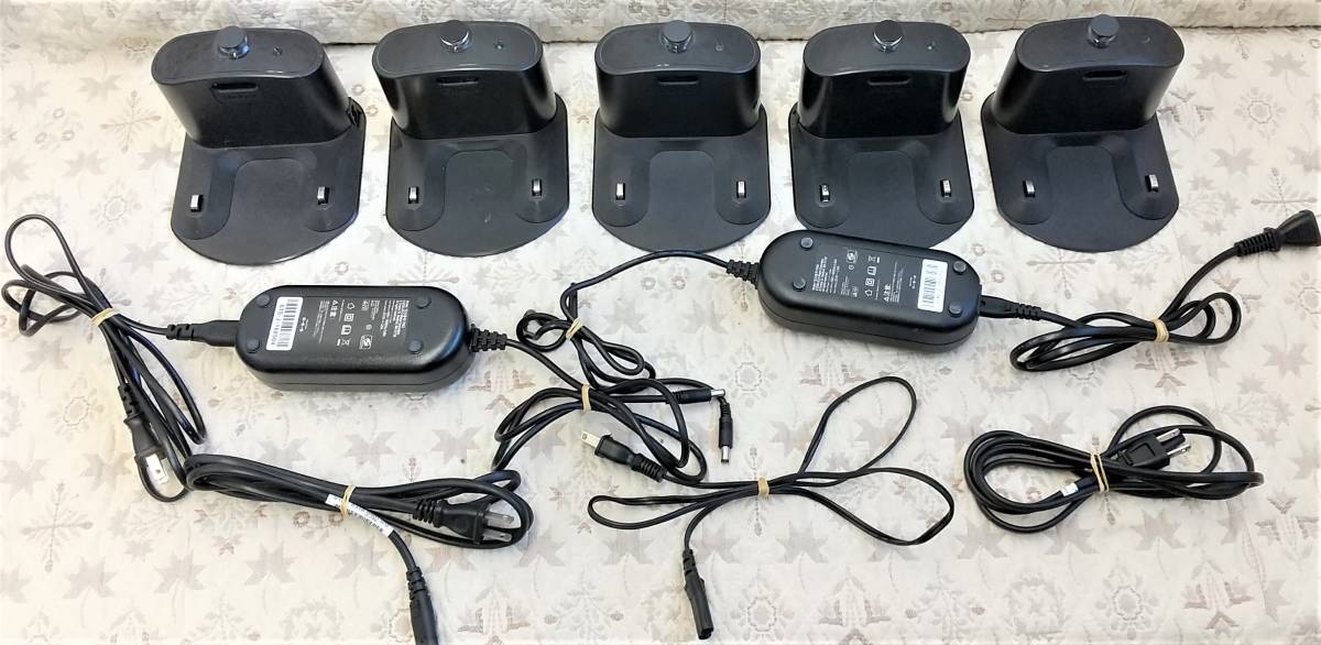 【748】中古品 iRobot アイロボット ルンバ用充電器5個+センサー5個 セット iRobot アイロボット ルンバ 5個セット 0 e5