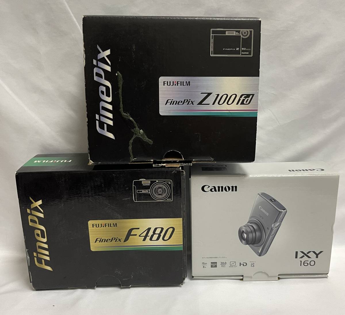 【1円スタート】コンパクトデジカメ8点まとめ売り NIKON Canon FUJIFILM LUMIX FINEPIX Nikon コンパクトデジタルカメラ Canon Sony 8台 1円