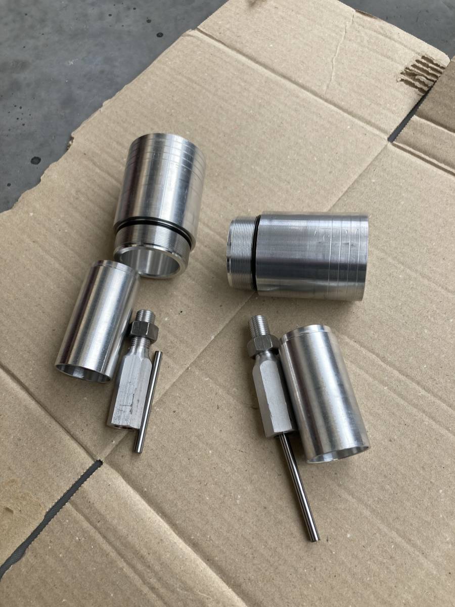 ZX-12R フロントフォーク延長キット フォークジョイント SR400 SR500