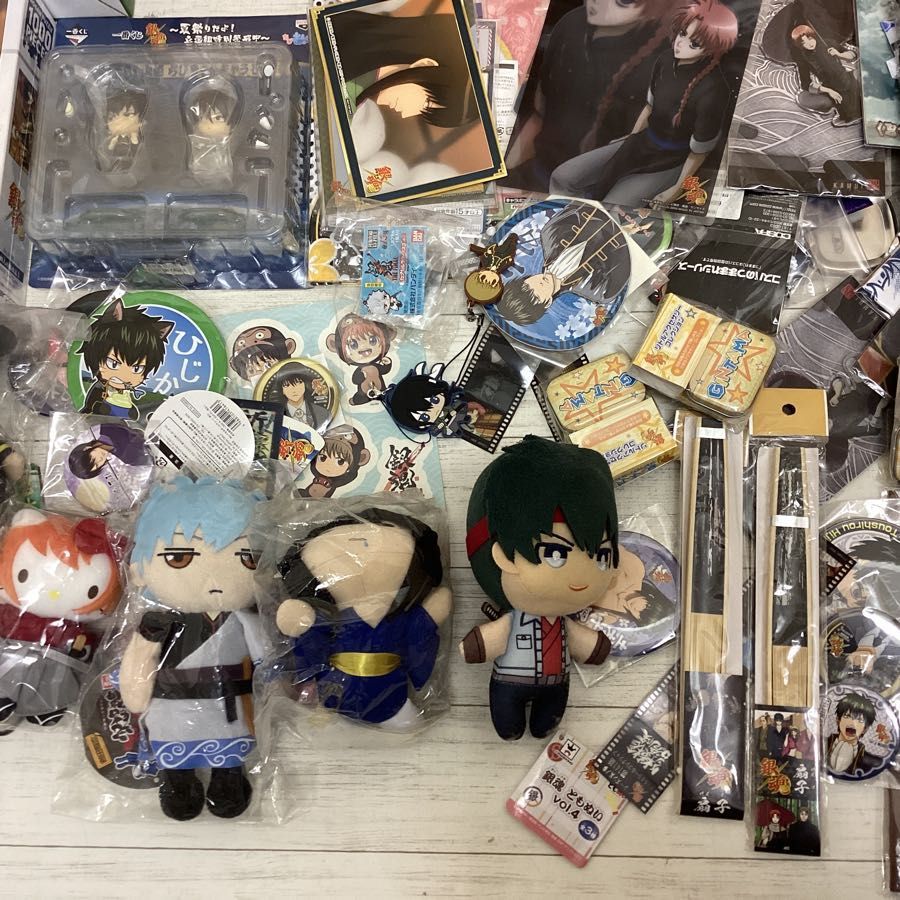 現状】銀魂 グッズ まとめ売り フィギュア ポスター ラバーストラップ