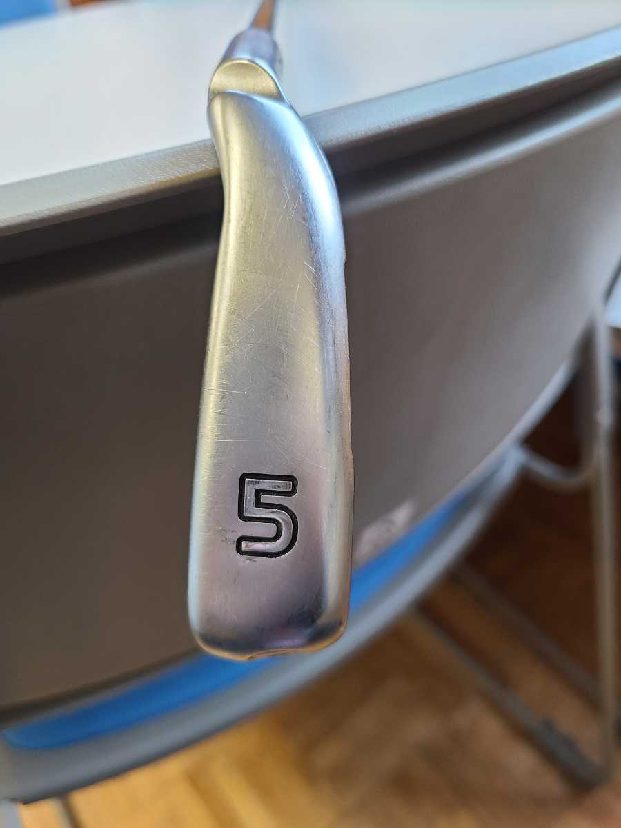 G425 ピン 黒ドット 5〜PW modus 0 Pingピン G425 5番アイアン 黒