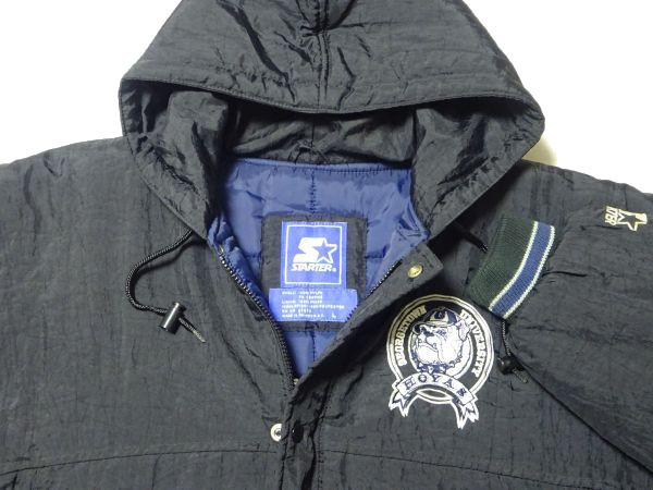 ☆レア♪ジョージタウンホヤス☆フード付きナイロンスタジャンL/黒  