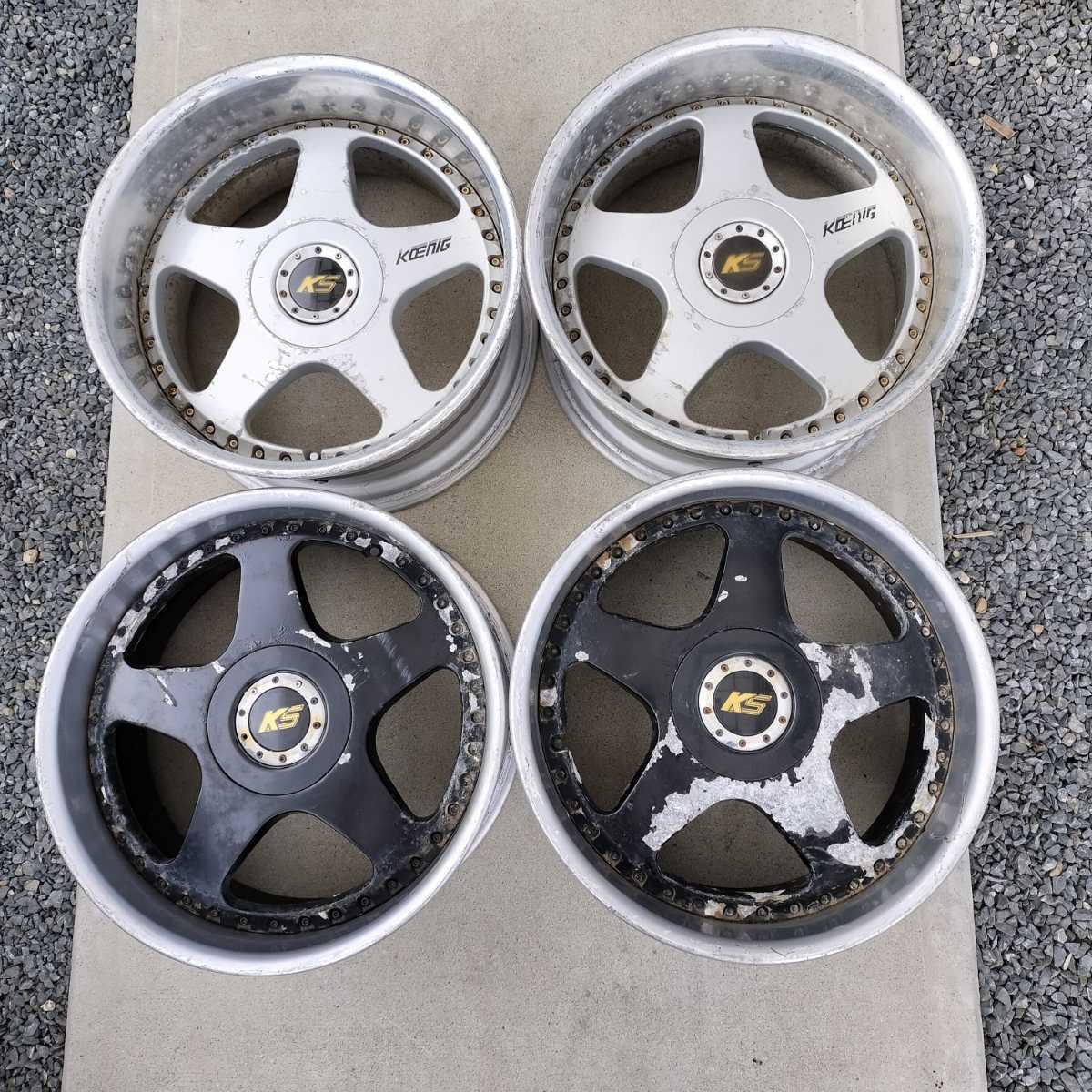 ☆超希少 深リム☆ SPEEDSTAR KOENIG ケーニッヒ 18インチ 18x9J ET36