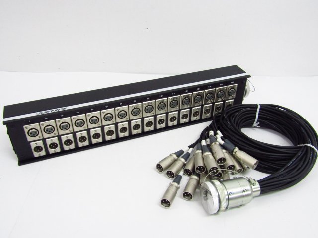CANARE カナレ 16chパラボックス 16J12F2 ケーブル付き ジャンク品
