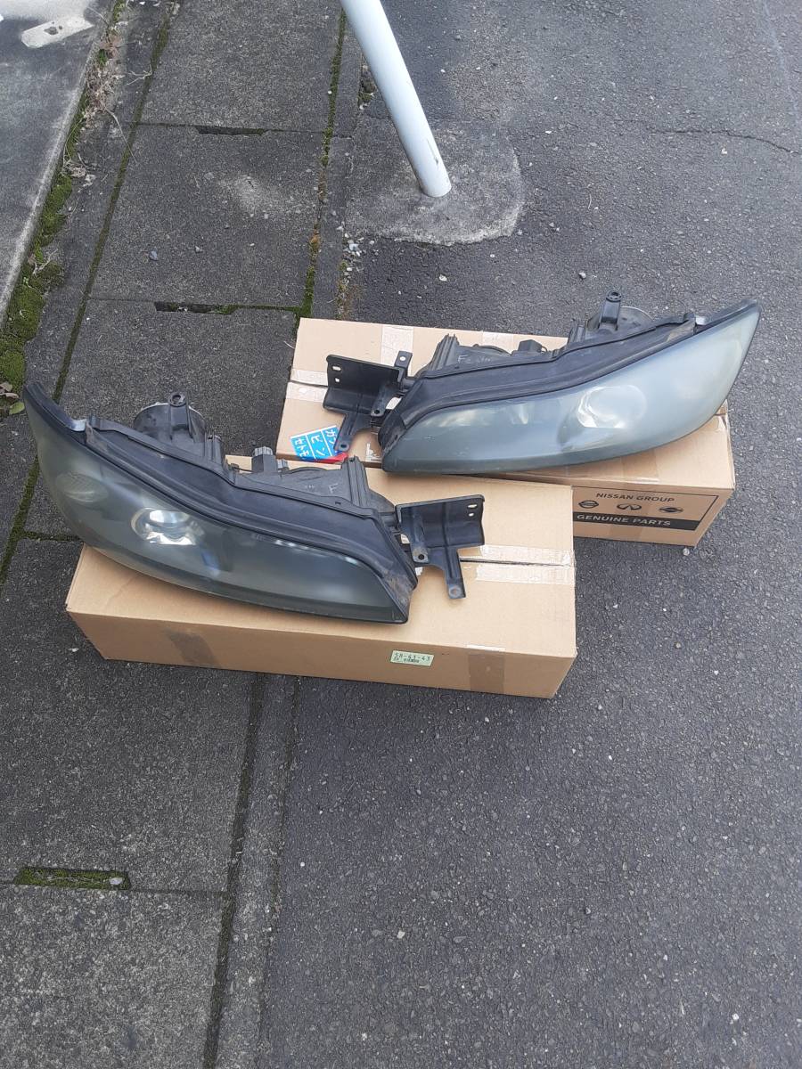 SILVIA シルビア　S15 純正　ハロゲン　ヘッドライト　S13 S14 SR20 