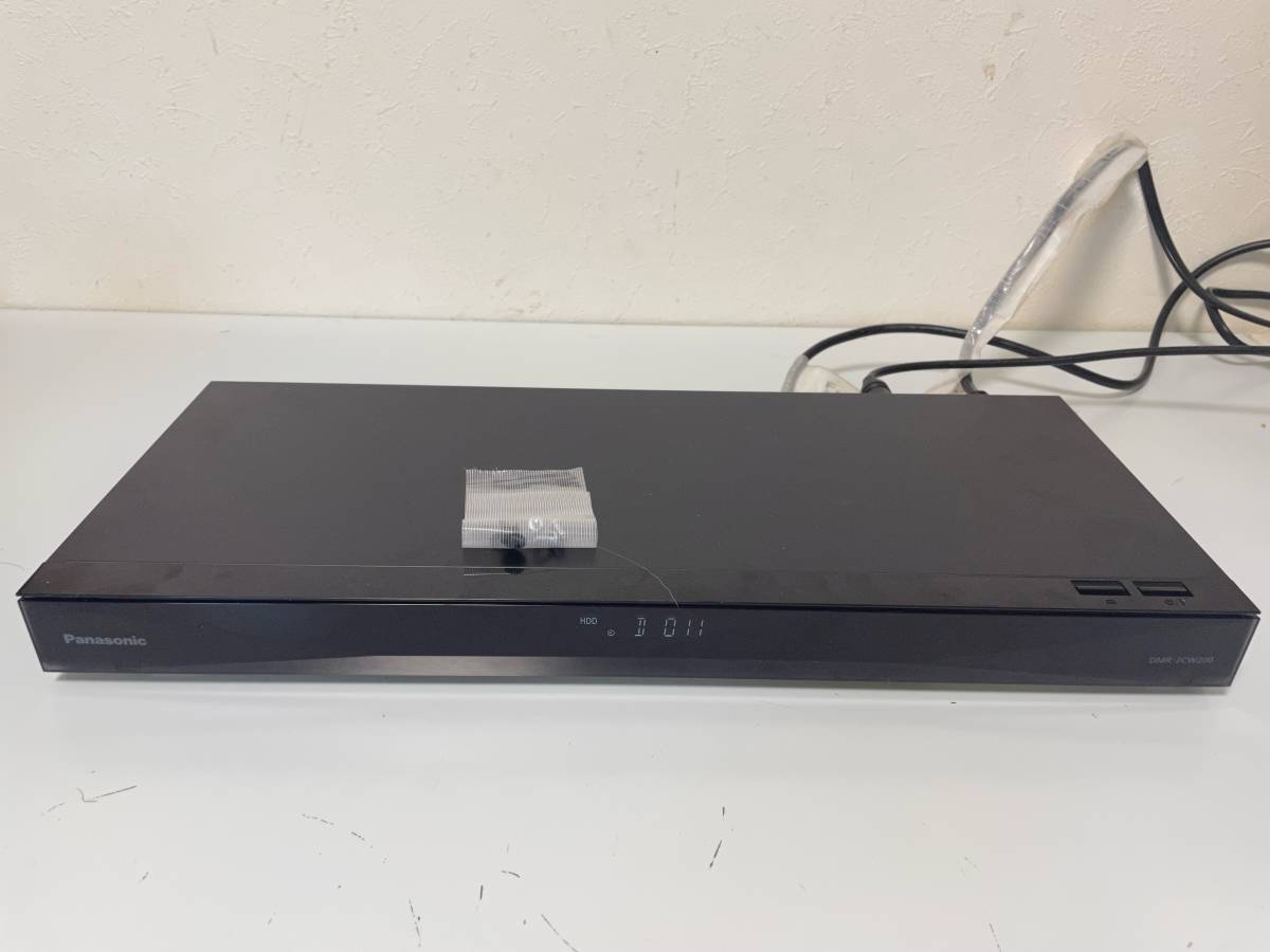ジャンク（HDD不良） パナソニック ブルーレイレコーダー DMR-2CW200