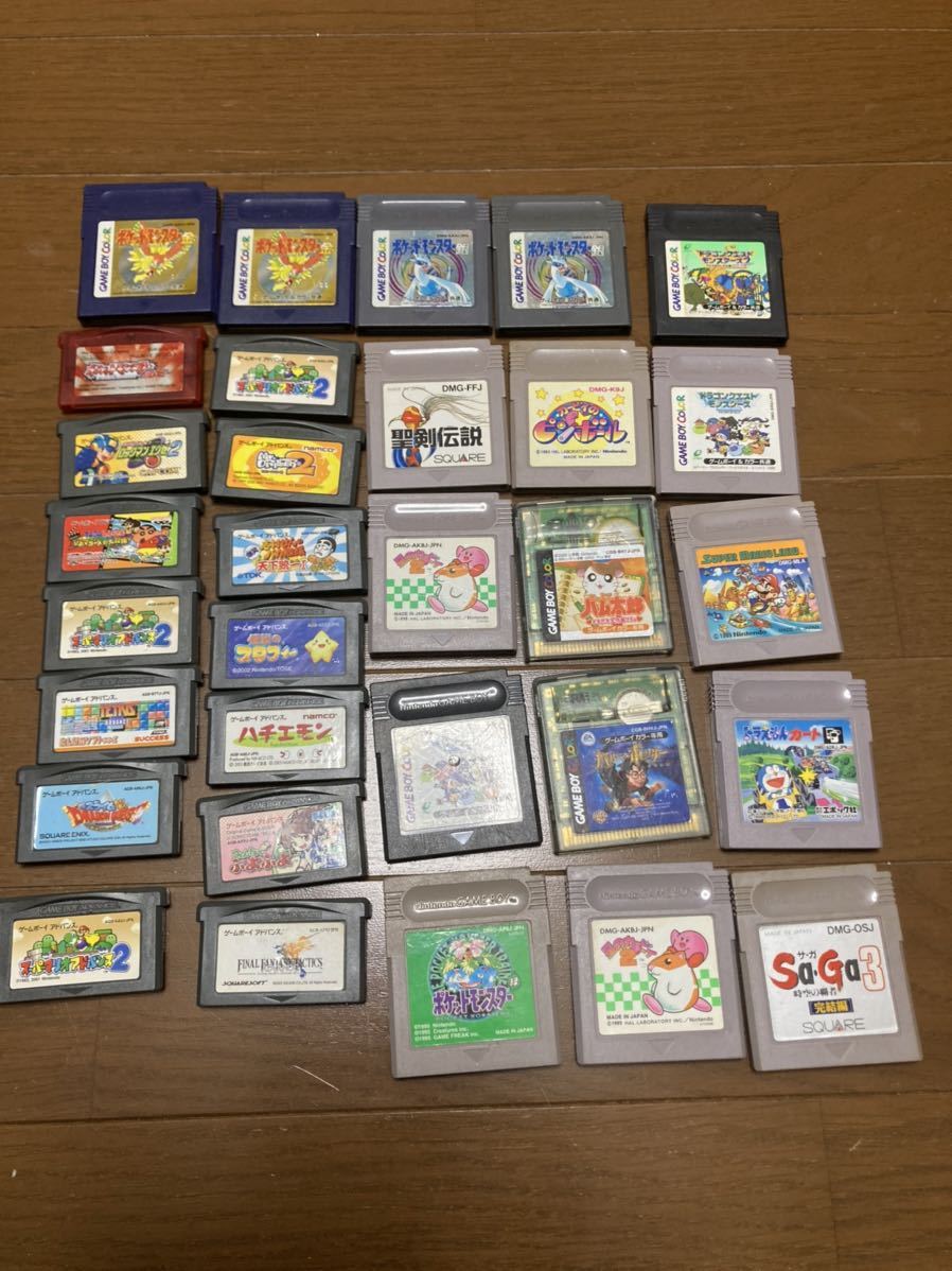 ゲームボーイソフト31枚まとめて ゲームボーイソフト 17本セット GB