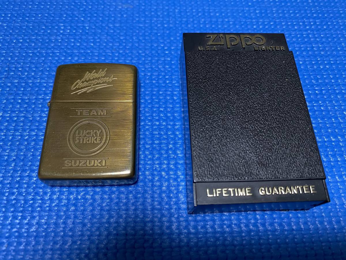 希少 ケビン・シュワンツサイン入りラッキーストライク スズキ ベース 