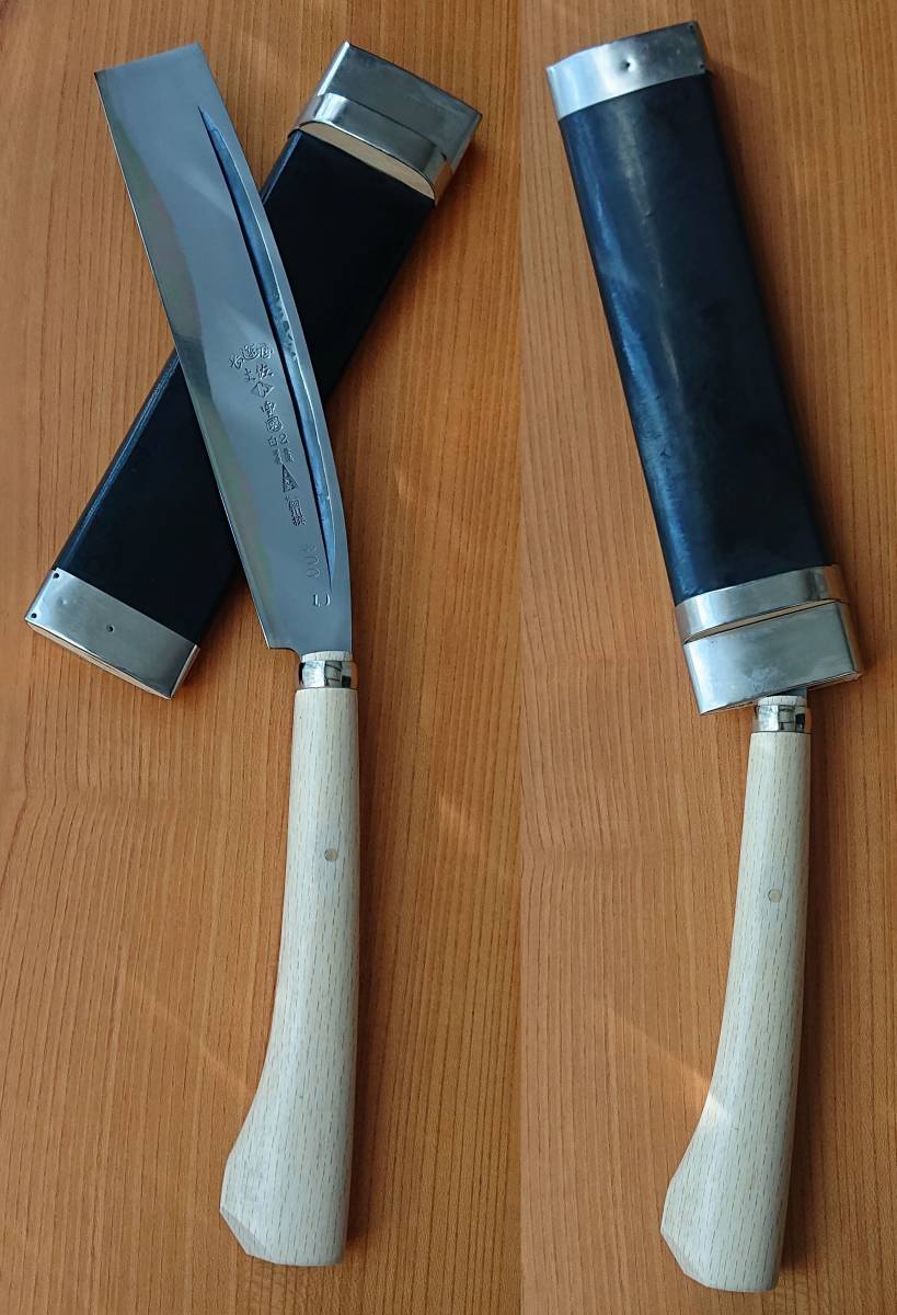 ◇【大型腰鉈 刃長27.5㎝ 片刃】 土佐高級林業用打刃物 ◇【大型腰鉈 刃長27.5㎝ 片刃】 土佐高級林業用打刃物
