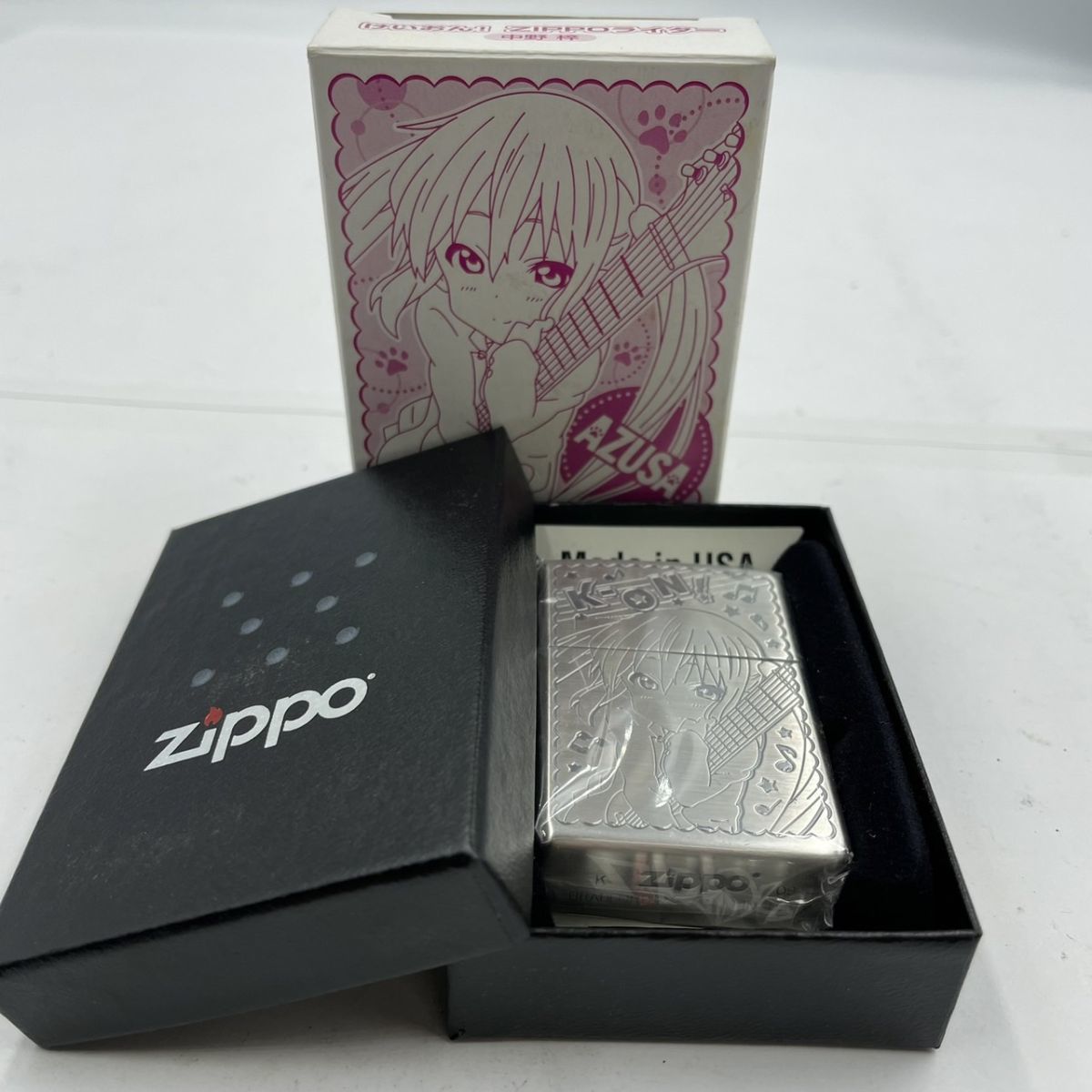 中野梓 ZIPPOライター 「けいおん!!」ジッポあずにゃん