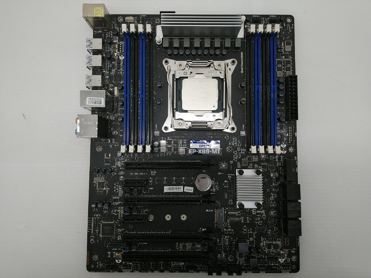 1円 マザーボード EPSON EP-X99-MI INTEL Core i7 5930Kセット T006387 