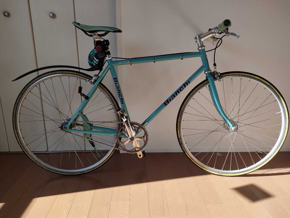 【直接引取歓迎】Bianchi Pista ビアンキ ピスタ Bianchi Pista ビアンキ ピスタ シングルスピード チェレステ 固定ギア