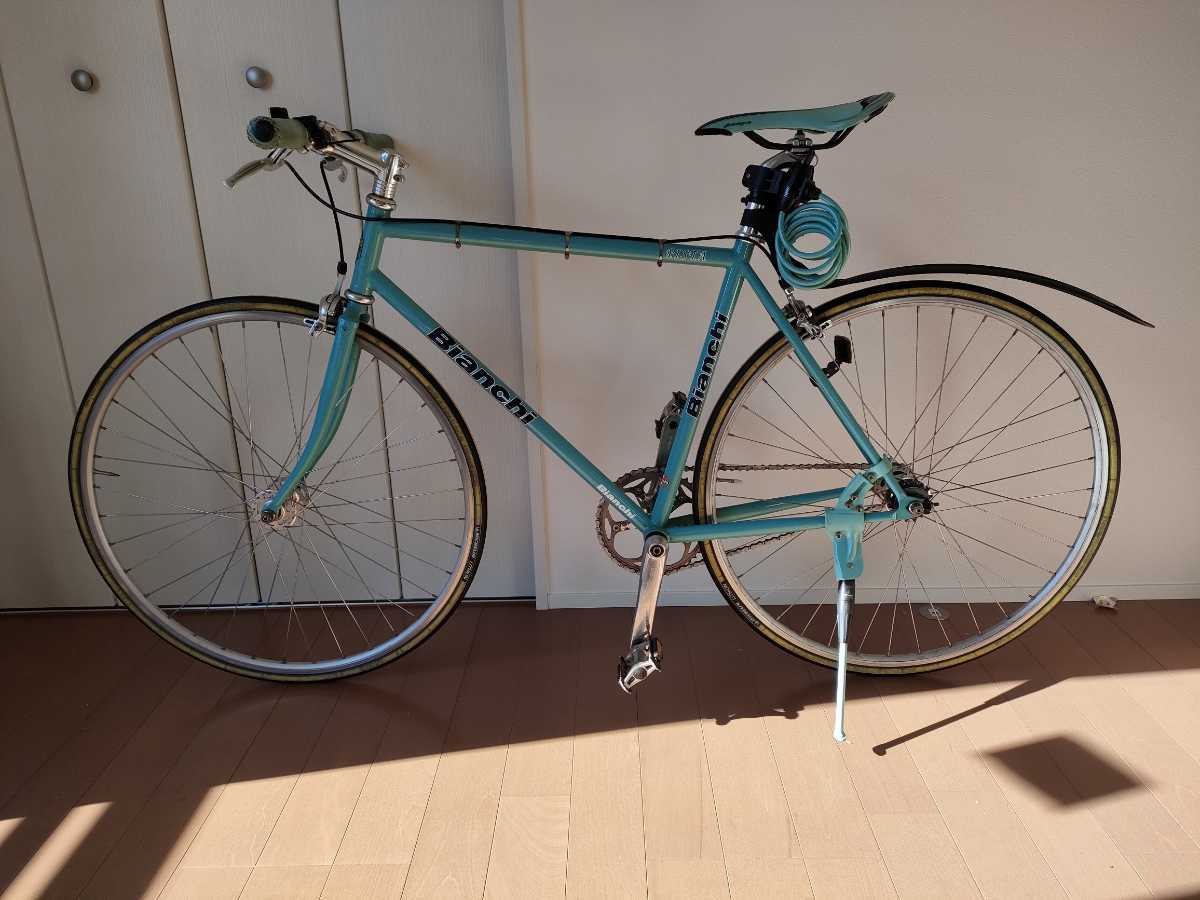 【直接引取歓迎】Bianchi Pista ビアンキ ピスタ Bianchi Pista ビアンキ ピスタ シングルスピード チェレステ 固定ギア