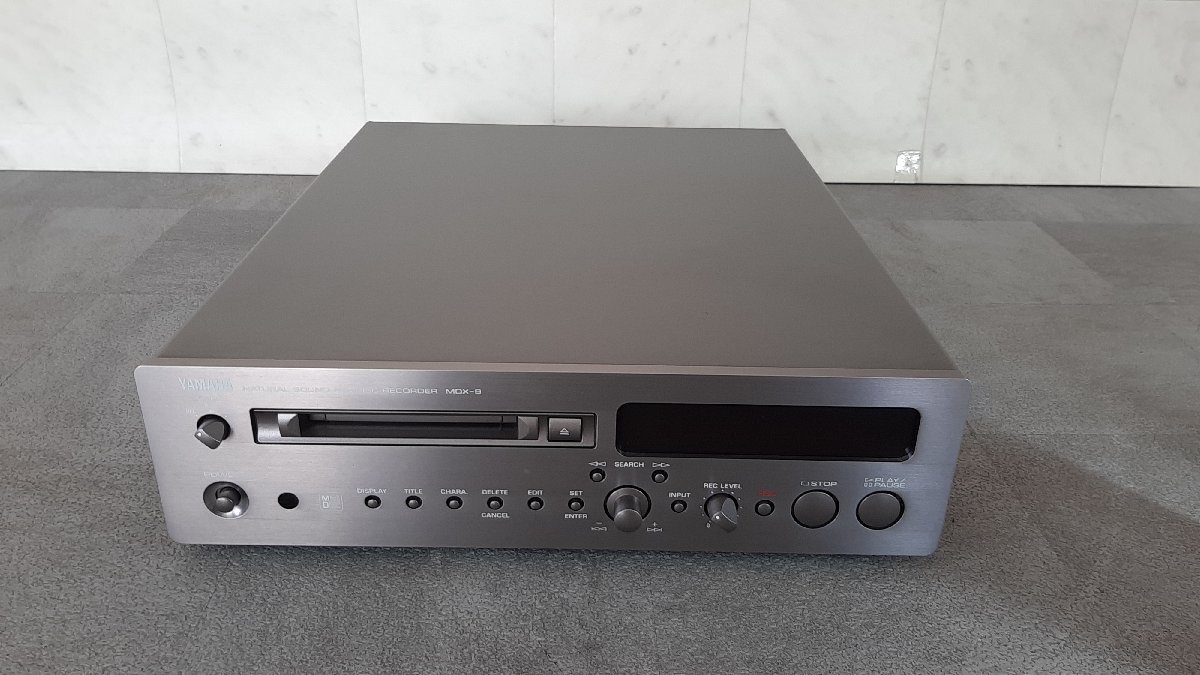 12S157□YAMAHA MDデッキ MDX-9□ YAMAHA MDX-9 【公式通販】