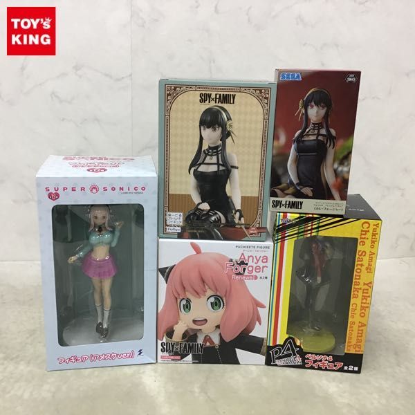 1円〜 未開封含 タイトー ペルソナ4 天城雪子、PUCHIEETE FIGURE SPY×FAMILY アーニャ 他