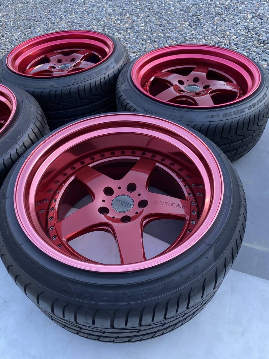 K-BREAK ハイブリード ファイブスタ 初期ロッド 18インチ 10J+6、11.5J 