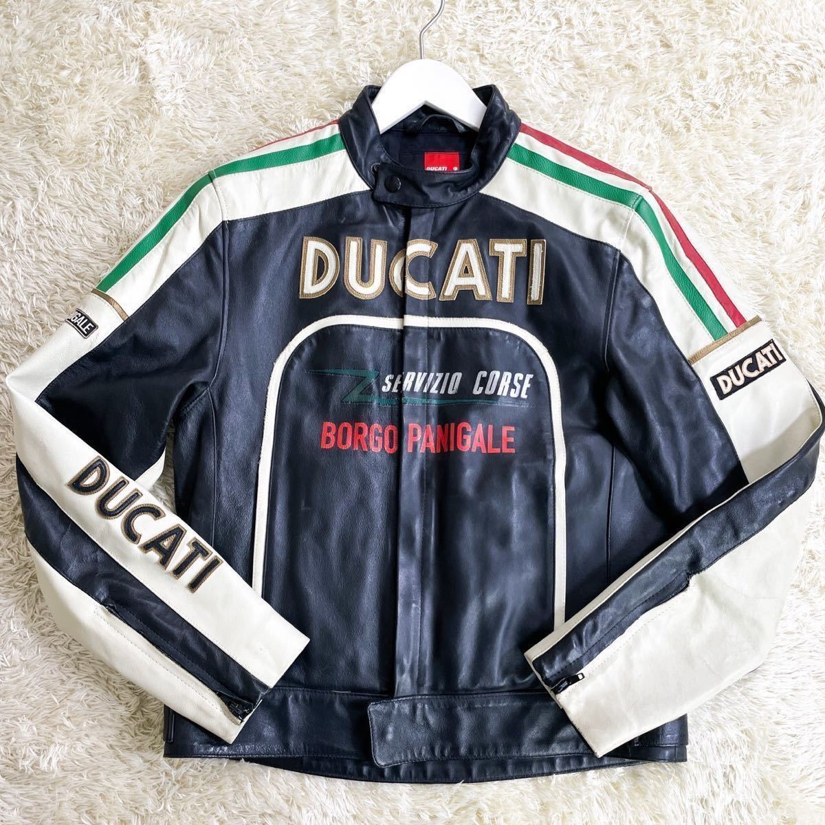 漢の装い】DUCATI DAINESE レザージャケット ライダースジャケット