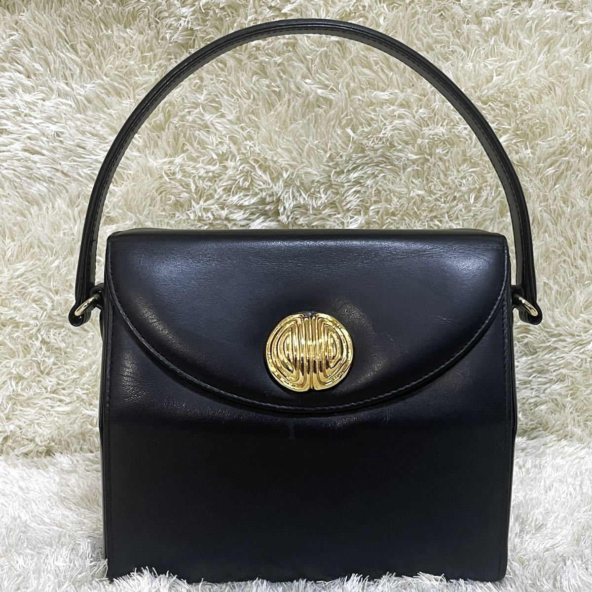 美品》ジバンシー ジバンシィ GIVENCHY ハンド フォーマル バッグ 4G 