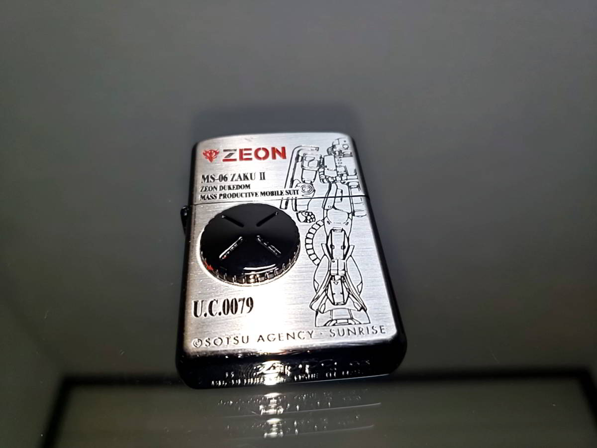 ZIPPO 機動戦士ガンダム MS-06 ZEON Zippo ZAKUⅡ Gundam Zaku MODEL 