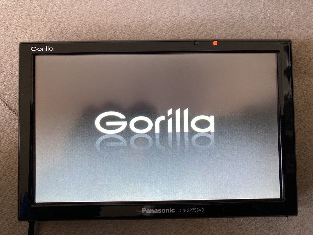 ☆作動確認済☆ Panasonic Gorilla ポータブルナビ CN-G510D『地図