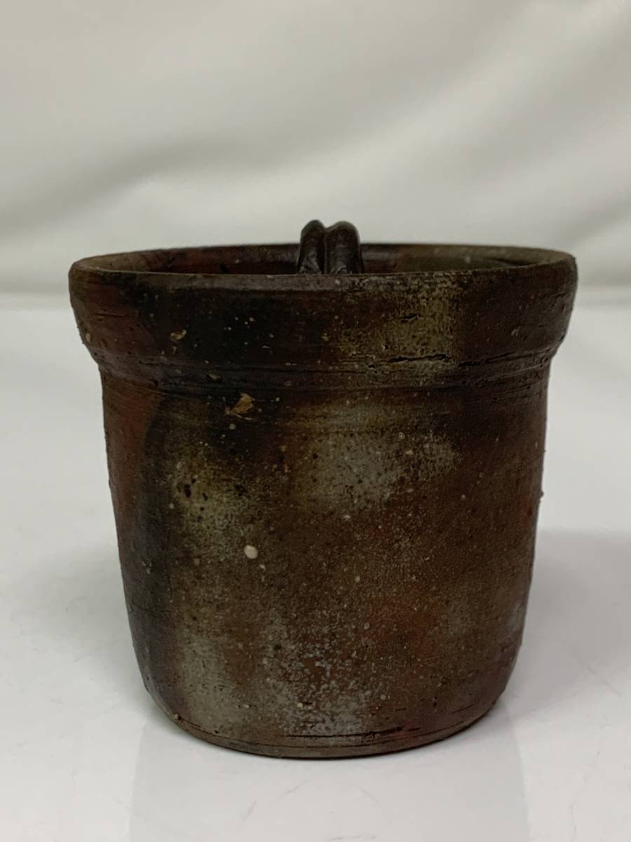 備前焼 茶道具 宝瓶/急須 山本陶秀造 木箱付 備前焼 共箱 宝瓶