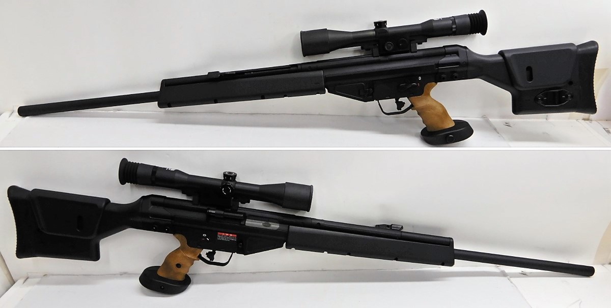 072Z313☆【ジャンク品】TOKYO MARUI/東京マルイ H&K PSG-1 電動ガン