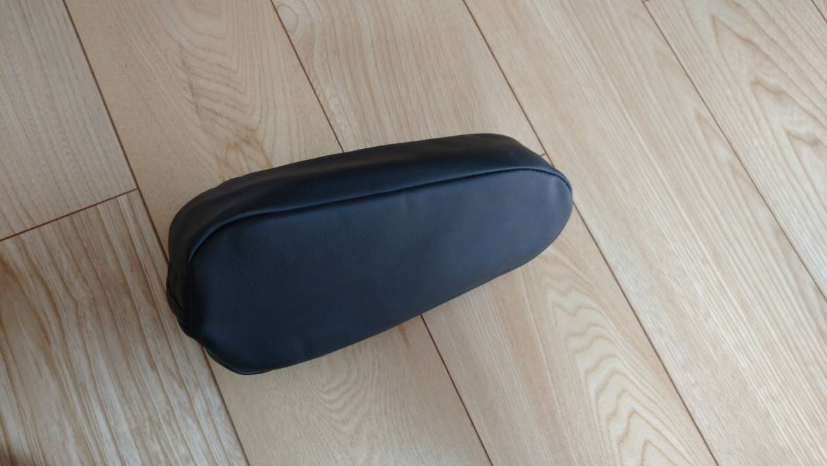 ホンダ　ライフ　バモス　ホビオ純正アームレスト肘掛　運転席用　レザー調カバー付き