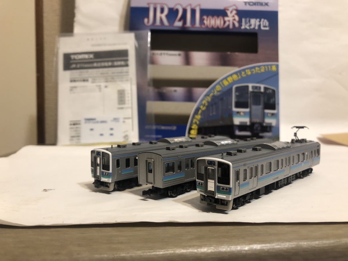 tomix211系3000番台長野色 長野色 TOMIX 211系3000番台 ディテール