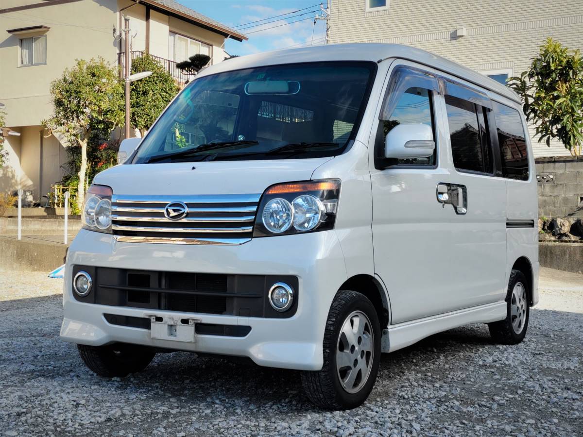 アトレーワゴン ダイハツ カスタム RS-LTD 平成23年 ターボ車! パワー 
