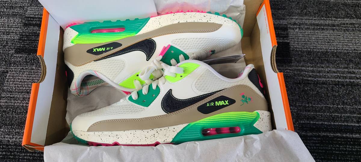 NIKE AIR MAX 90G The Open NRG 2022 BACK HOME ナイキエアマックス 90G バック ホーム ゴルフシューズ DQ0279-100 