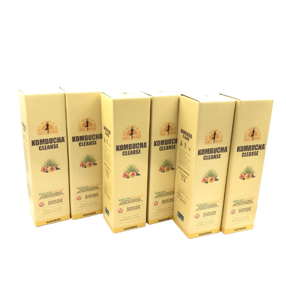 ♪ 送料無料 ユニヴァフュージョン コンブチャクレンズ 720ml × 6本セット 未開封 賞味期限2024年2月～2024年3月迄