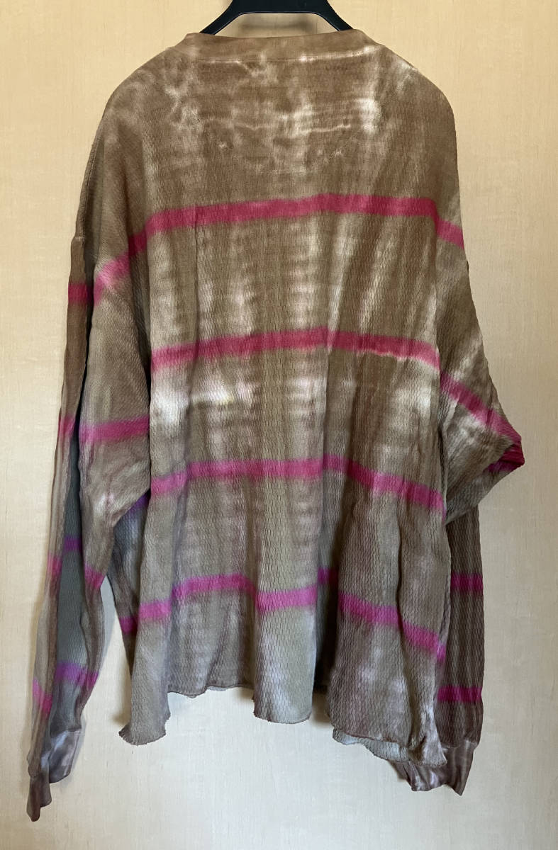 DAIRIKU Tie-dye Thermal Tee タイダイサーマル Tシャツ カットソー