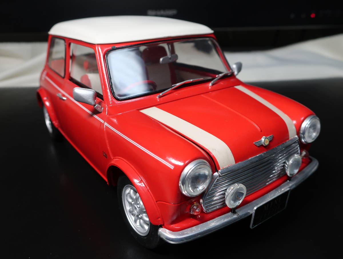 ■希少■自作保管品■タミヤ 1/12ビツグスケール■ローバーミニクーパー1.3i■モンテカルロ風■断捨離■