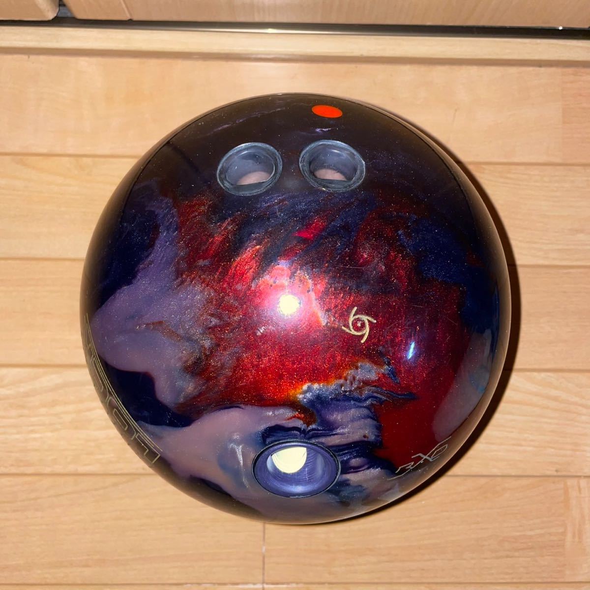 ボウリングボール STORM【ロックイット】15ポンド 中古】LOCK IT 15