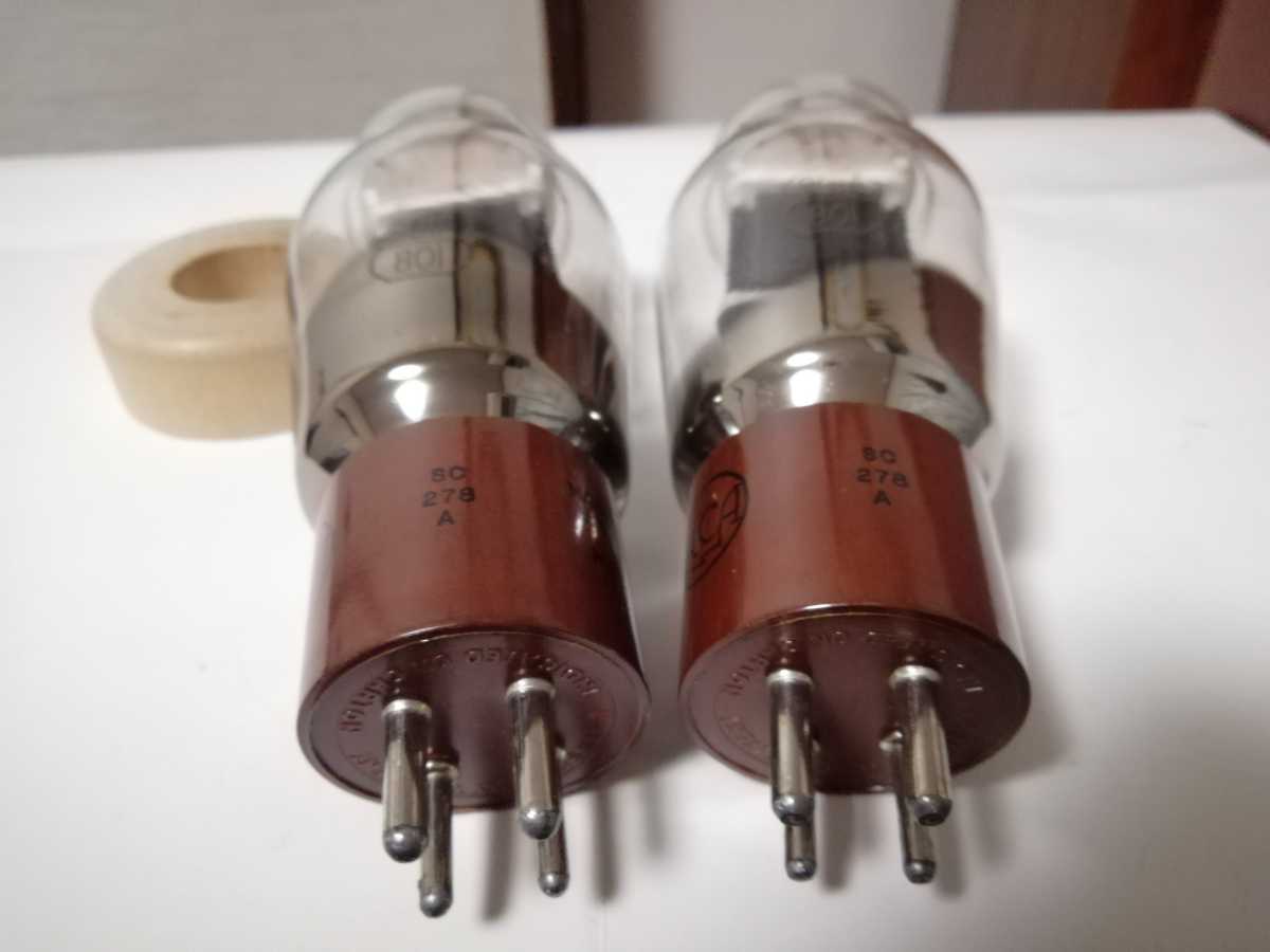 真空管RCA VT62 801A 2本組 VT62/801/801A HYTRON 真空管 ペア VT62