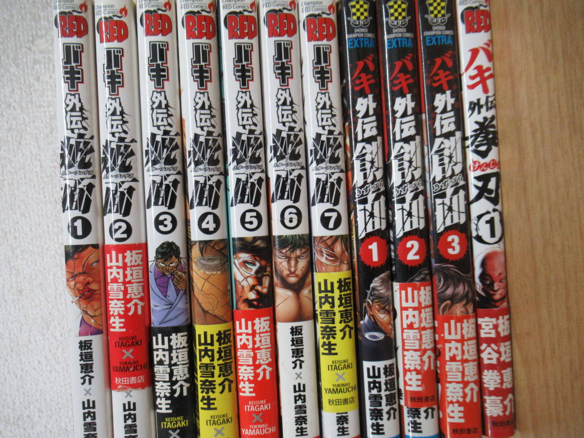 d1-5（刃牙シリーズ）158冊 グラップラー刃牙 全43巻/バキ 全31巻/範馬 
