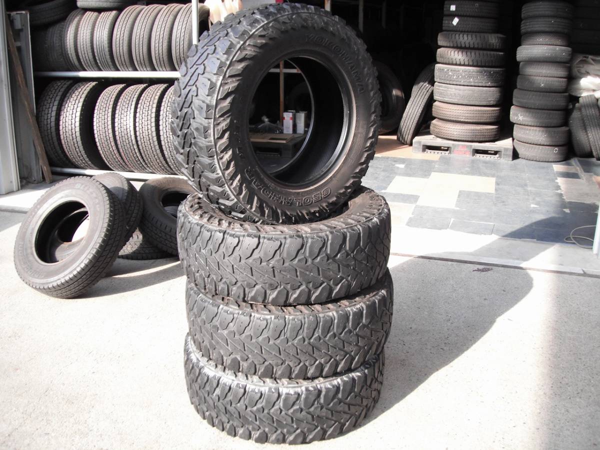 LT265⁄70R17 121⁄118Q 中古タイヤ GEOLANDAR ジオランダー タイヤ 中古