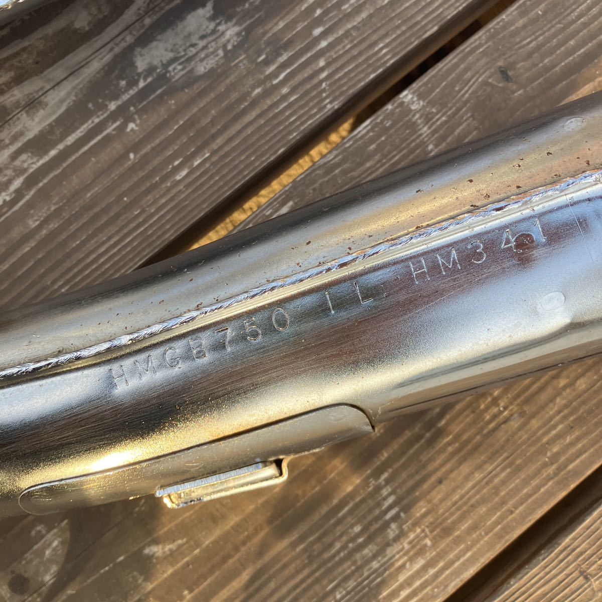 CB750Four 純正マフラー HM341 CB750K HM300 送料無料(マフラー本体 