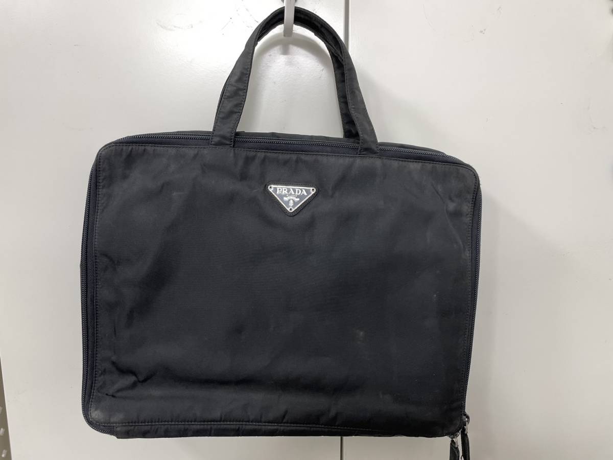 プラダ ミニ ブリーフバッグ ビジネスバッグ ナイロン B6903 PRADA
