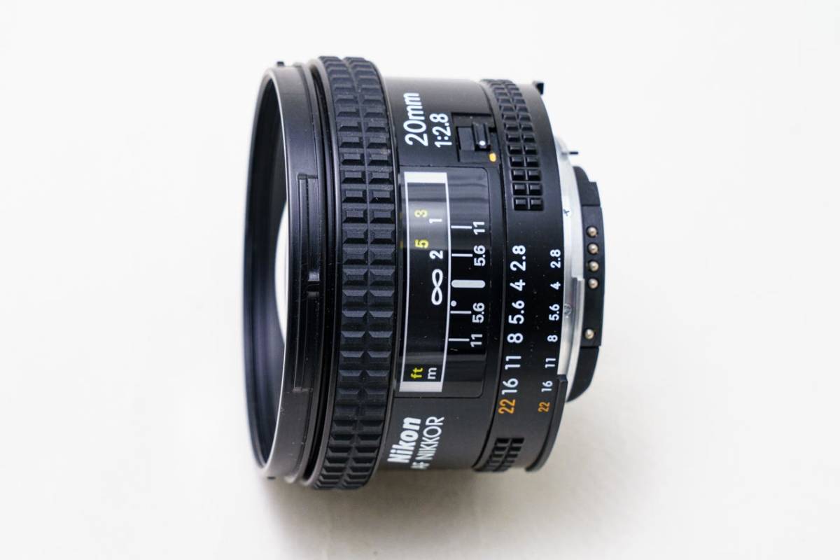 Nikon AF NIKKOR20mm f2.8 ニコン HB-4フード付き 【公式通販】