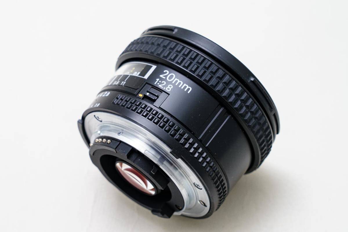 Nikon AF NIKKOR20mm f2.8 ニコン HB-4フード付き 【公式通販】