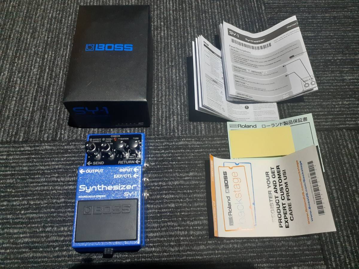 SY-1 | BOSS Synthesizer Pedal Boss Guitar SY-1000 Multi-Effects