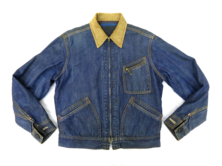 ■旧リアルマッコイズ■THE REAL McCOY'S■DENIM WORK JACKET■